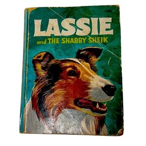 Vintage Lassie and The Shabby Sheik paperback book